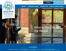 Tablet Screenshot of browndowntown.org